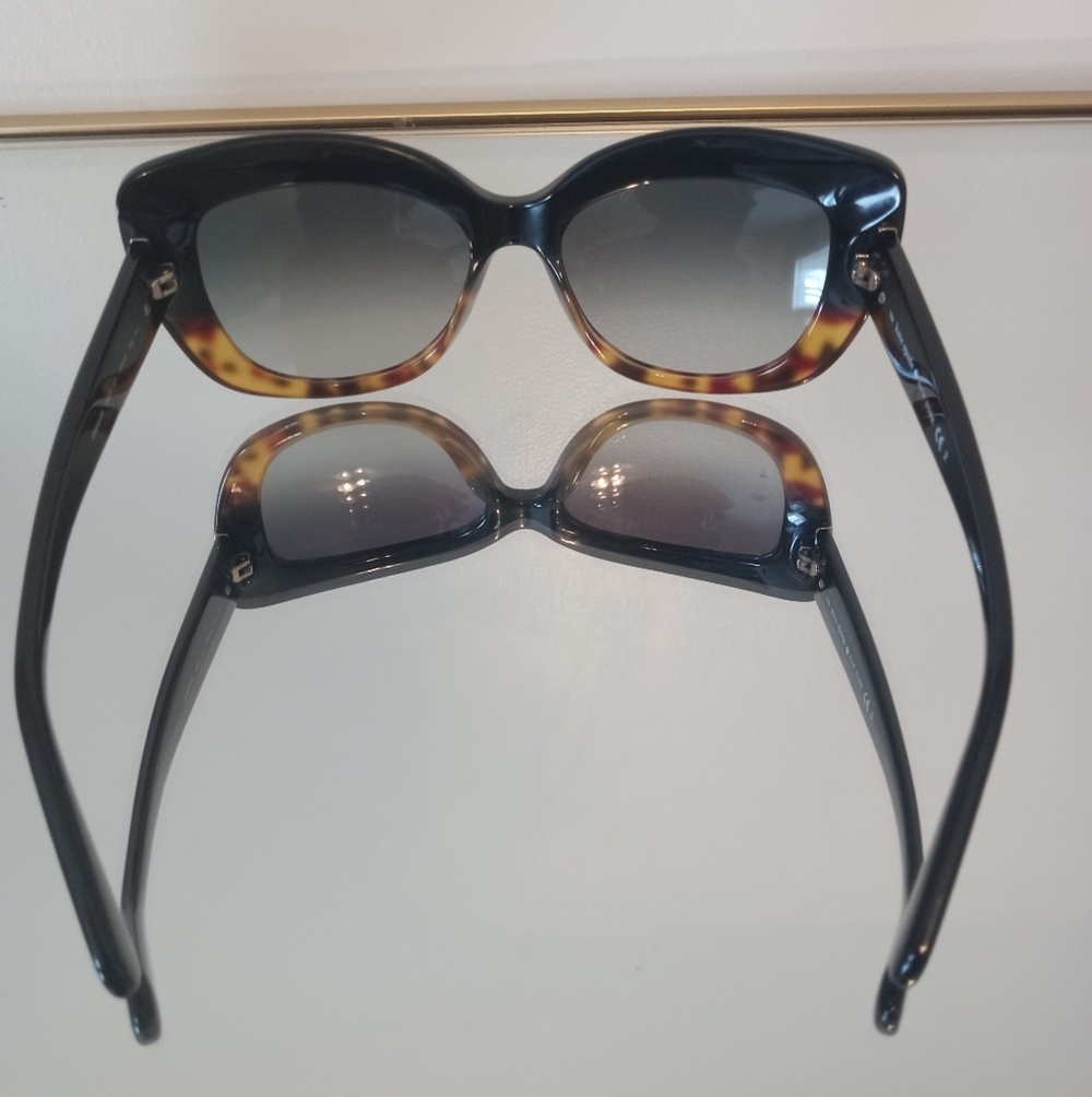 Kate Spade URSULA/S Brown and Black Cateye  Sunglasses - Picture 5 of 10